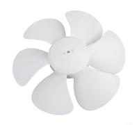 Ventilateur de ventilation avec 6 pales pour hottes de toit, ventilateur d'échappement silencieux en caoutchouc pour cuisine et atelier, blanc, 160 mm, taille (30,5 cm)