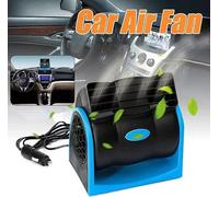 Ventilateur de voiture 12 V, électrique, puissant, avec prise allume-cigare – pratique et rafraîchissant