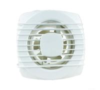 Ventilateur d'échappement à cordon de 15,2 cm, ventilation en plastique | Cordon de tirage, diamètre 15,2 cm, boîtier en plastique, moteur en cuivre, salle de bain, toilettes, cuisine