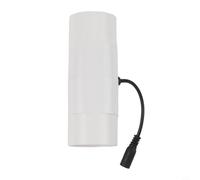 Ventilateur d'échappement silencieux 12 V 5,1 cm pour salle de bain, tente de culture, refroidissement, chauffage et circulation de l'air, moteur sans balais à faible bruit 53 dB, blanc (25 mm ID) (50
