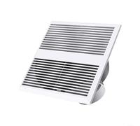 Ventilateur d'échappement silencieux de salle de bain 110 CFM, 28 dB à faible bruit avec moteur en cuivre pur, extracteur d'air compact en ABS pour cuisine, camping-car, mobile home, conduit de 7,6 cm