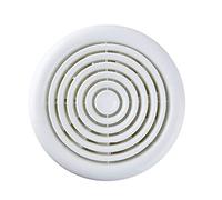 Ventilateur d'échappement Ventilateur de Toilette de Cuisine 4 Pouces persienne fenêtre Ventilateur d'échappement Ventilation d'air Ventilateur de tirage échappement de Tuyau en métal,