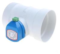 Ventilateur d'entraînement, Pilote de vanne à vent, vanne de conduit ABS anti-fuite, 75-200 mm, for la ventilation(200mm)
