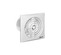 Ventilateur d'évacuation fi 100 5W 75m3/h 230V IPX4 blanc WZ100