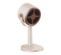 Ventilateur d'exhaust portable - ABS 14 x 27 cm 8 W | Purificateur d'air de bureau à faible bruit avec filtre amovible | USB Rechargeable Mini chapeau de plage pour la cuisson barbecue Hot Pot Cooktop