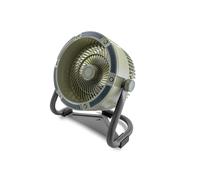 Ventilateur d'extérieur Unold, alimenté par batterie, de couleur verte