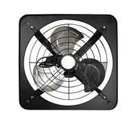 Ventilateur d'extraction 10 Pouces Puissant extracteur de Ventilation Industrielle Ventilateur d'air Commercial d'échappement axial en métal pour Ventilateur de fenêtre en Ligne de