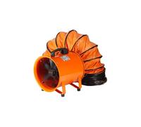 VEVOR Ventilateur d'extraction 145 W – Conduit 203 mm, Tuyau 5 m, 1733 m³/h pour maison/travail