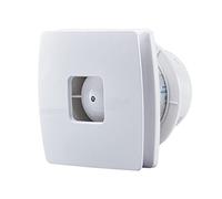 Ventilateur d'extraction 4'' pour la Maison, Silencieux, pour Salle de Bain, Plafond, fenêtre, Montage Mural, Puissant extracteur d'air avec clapet Anti-Retour