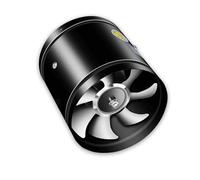 Ventilateur d'extraction, 4''6''8'' Tuyau Ventilateur D'échappement D'air Métallique Ventilation Mini Extracteur Salle De Bains Toilette Mur Conduit(8-inch)