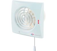 Ventilateur d'extraction axial pour mur Quiet Extra 150 V avec interrupteur à tirette