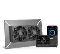 Ventilateur d'extraction de 300 mm avec régulateur de climat pour caves
