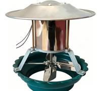 Ventilateur dextraction de cheminée 120 W, à fumée à tirage induit cheminée de Toit