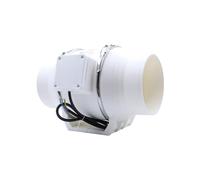 Ventilateur d'extraction de Conduit d'appoint Industriel pour Toilettes, Volume d'air élevé, Silencieux, Domestique et Commercial, pour Chambres à Coucher (Grandes)