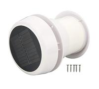 Ventilateur D'extraction de Toit de Camping-car, Ventilateur D'extraction de Toit DC12V RV Silencieux à énergie Solaire ventilateur d'extraction solaire pour Camping-cars, Caravanes, Bateaux, Yachts