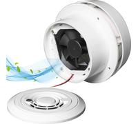 Ventilateur d'extraction de toit, débit d'air de 60 CFM, matériau ABS durable, BLANC