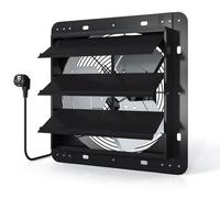 Ventilateur d'extraction fenêtre - 300 mm - Vitesse réglable - Refroidissement et ventilation