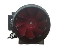 Ventilateur d'extraction, HR150 150mm AC 2500 Tr/min 630 M3/h Conduit Électrique Silencieux Cvc Ventilation D'échappement En Plastique Petit Ventilateur De Refroidissement Axial