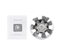 Ventilateur d'extraction rond de 4 pouces, ventilateur de conduit mural 30W 220V avec faible bruit pour l'approvisionnement de ventilation d'air de garage de cuisine de salle de bains à la maison