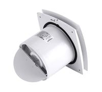 Ventilateur d'extraction Silencieux Extracteur d'air mural pour Salle de Bain Chambre Bureau en ABS à faible d'énergie 22w blanc