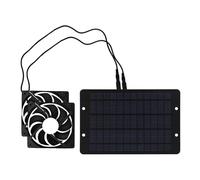 Ventilateur d'extraction solaire 12 V 10 W pour serre extérieure portable solaire