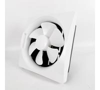 Ventilateur d'extraction / Ventilateur de salle de bains - Ventilateur mural / de fenêtre - 30 cm - Carré - ABS - Pour la cuisine, la salle de bains, le grenier, le garage