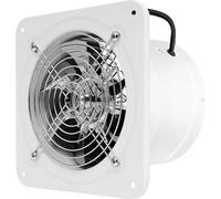 Ventilateur d'extraction - Ventilateur industriel - 15 cm - 40 W - 2600 tr/min - CA - Métal (fer, cuivre) - Blanc