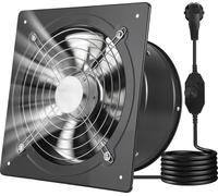 Ventilateur d'extraction - Ventilateur mural 300 x 300 mm - Débit d'air 1 678 m³/h - Régulation de la vitesse de rotation - Moteur 50 W - Fonctionnement silencieux