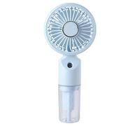 Ventilateur électrique réglable 17,5 x 7 x 3 cm | Ventilateur électrique portable rechargeable par USB pour l'été, les voyages, les pique-niques, l'école, la plage