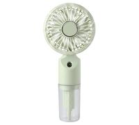 Ventilateur électrique réglable 17,5 x 7 x 3 cm | Ventilateur électrique portable rechargeable par USB pour l'été, les voyages, les pique-niques, l'école, la plage