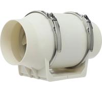 Ventilateur en ligne, puissant 2600 tr/min, conception durable, BLANC, UE