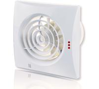 Ventilateur encastré ''Quiet TH'', hygrostat / minuterie, roulement à billes, 97m³/h