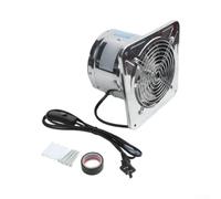 Ventilateur Extracteur d'Air 100mm Silencieux pour Cuisine Salle de Bain - Débit 600m³/h Moteur pour cuivre avec Clapet Anti-Retour