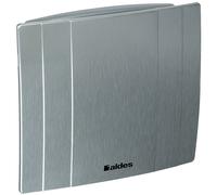 Ventilateur-extracteur de salle de bains ou cuisine 125mm Aluminium 230V