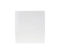 Ventilateur extracteur pour salle de bain - 125 mm - Muni d’une valve anti-retour de fumée - Aérateur de cuisine moderne avec panneau avant, blanc