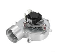 Ventilateur Extracteur Silencieux 220V Débit 500m³/h Alliage pour aluminium pour Chaudière Fourneau pour cheminée Conduit 106mm
