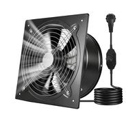 Ventilateur Extraction Mural 30 5 cm Ventilateur Extracteur 2647 m³/h Extracteur d'Air pour Grenier Garage Sous-sol Atelier
