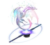 Ventilateur holographique 3D, 45,7 cm, résolution 2000 x 704PX, 352 perles LED HD avec télécommande/Bluetooth/WiFi, projecteur de publicité vidéo holographique pour entreprise, Halloween, fête, bar
