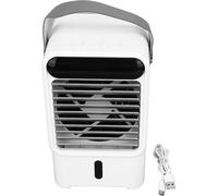 Ventilateur Humidificateur 500ml Alimenté par USB 6W 2A 5V Rafraîchisseur d'Air Trois Niveaux Ajustable Design Pull Out Climatiseur Sans Fenêtre