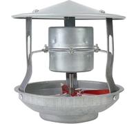 Ventilateur Inducteur de Tirage pour Cheminée et Poêle à Bois, Extracteur de Fumée Efficace, Installation Toiture Facile, Options 40W/60W, Silencieux et Durable, Tension Universelle,60W