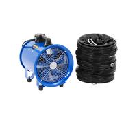 Ventilateur industriel - 2700 m³/h - Ø 280 mm - tuyau 10 m | MSW