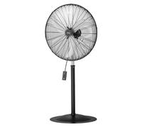 Ventilateur industriel sur pied - Diamètre : 810 mm - 3 vitesses - Acier au carbone - Noir