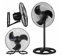 Ventilateur Industriel sur Pied Jata JVVP3046 90W 50cm 3 Vitesses Oscillation