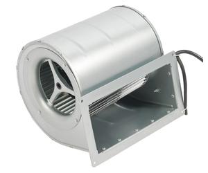 Ventilateur industriel - Ventilateur centrifuge radial - 150 W - 1300 tr/min - Entrée d'air double face - 220 V AC 50 Hz - 20,8 x 21,9 x 26,9 cm - Argent