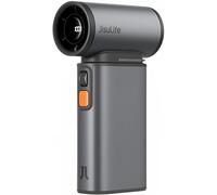 Ventilateur JISULIFE turbo portatif avec fonction souffleur à poussière, 1-100 vitesses réglables - Gris foncé