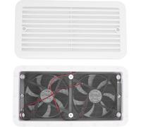 Ventilateur latéral RV, 24 V, 5 W, sortie d'air à une voie, échappement de ventilation pour remorque de camping-car, yacht