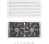 Ventilateur latéral RV, 24 V, 5 W, sortie d'air à une voie, échappement de ventilation pour remorque de camping-car, yacht