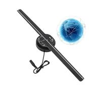 Ventilateur LED Hologramme Projecteur d'Affichage 42 cm Branchement Direct | Ventilateur LED 3D avec Contrôle WIFI et par Application pour Musée Événement Exposition Spectacle Mariage Noël
