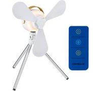 Ventilateur de table nomade rechargeable usb - 4 vitesses avec commandes - Réf. 871125233304