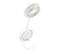 Ventilateur Magnétique Pour Téléphone - Refroidisseur silencieux avec support téléphone,Mini Ventilateur Portable Personnel Rechargeable,Pour Croisière Voyage Pique-Nique Plage Extérieur Été